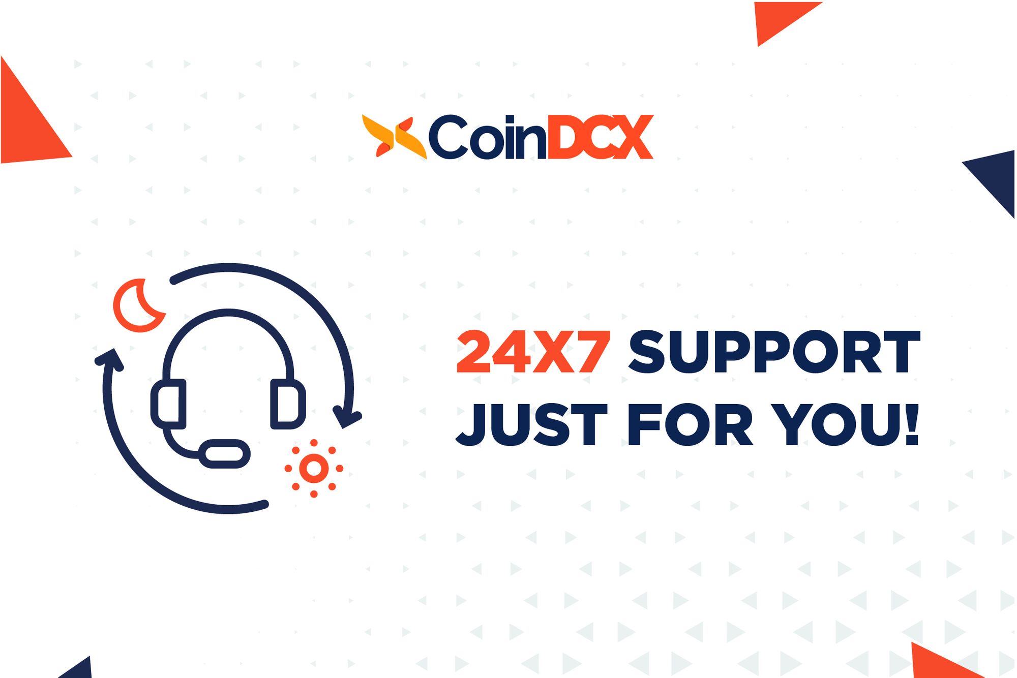 24 7 support on CoinDCX