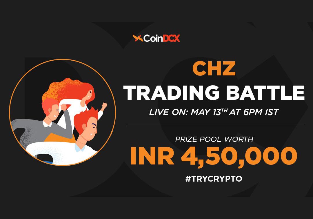 CHZ Trading battle on CoinDCX
