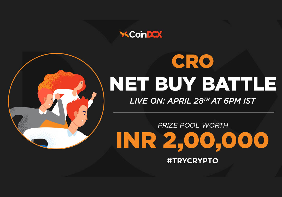 CRO Trading competition on CoinDCX