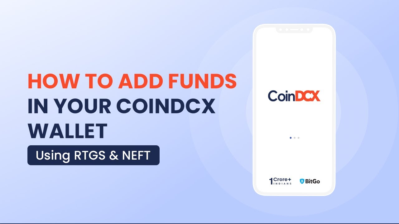 Add Funds to CoinDCX