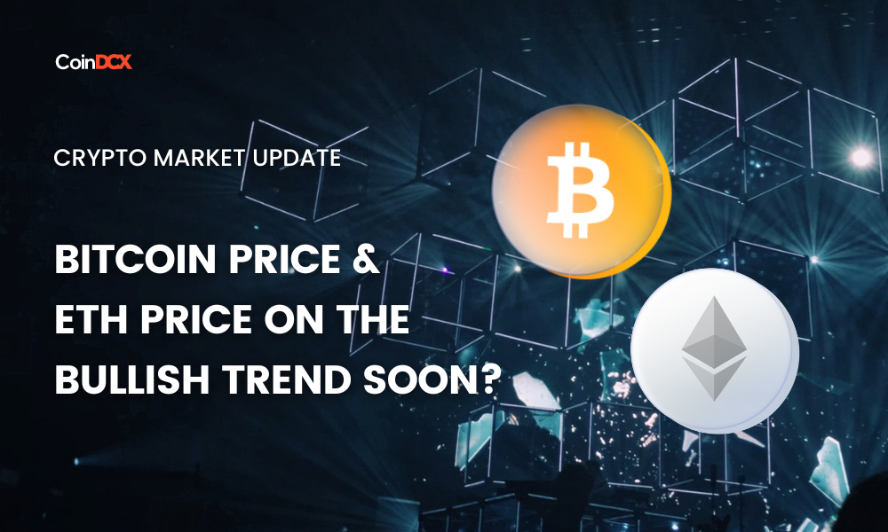 Crypto Market Update: Bitcoin price & ETH Price on The Bullish Trend soon?