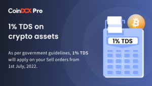 1% TDS for CoinDCX Pro