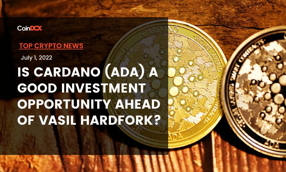 Is Cardano (ADA) a good investment opportunity ahead of Vasil Hardfork?