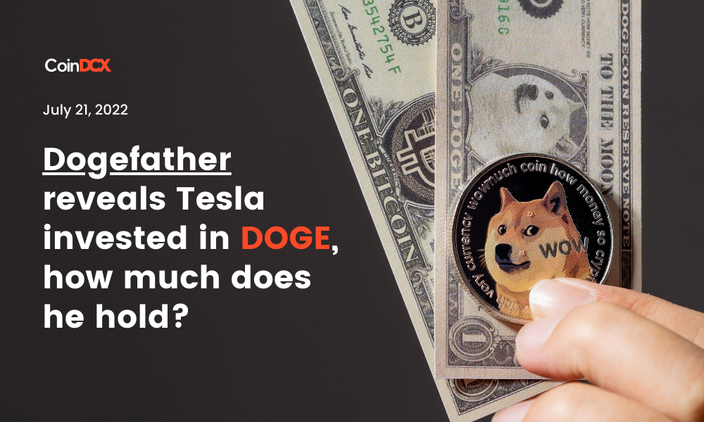 Top Crypto News: Dogefather Reveals Tesla invested in DOGE, How Much Does He Hold?