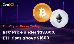 Top Crypto Prices Today: Bitcoin Price still under $23,000, Ethereum above $1600