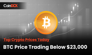 Top Crypto Prices Today: Bitcoin Price Trading Below $23,000, Ethereum Under $1700 Again