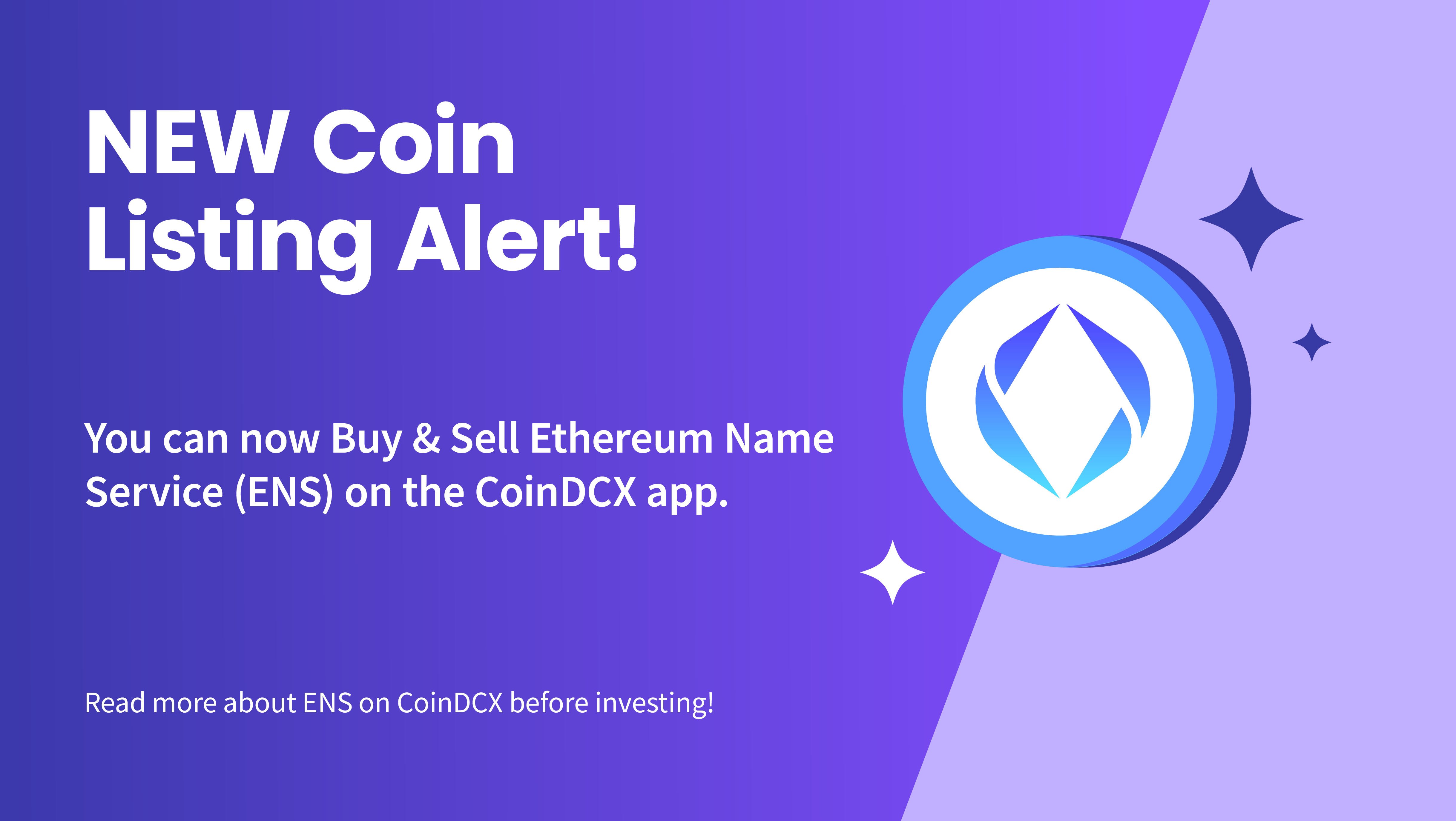 What is Ethereum Name Service (ENS)? How to buy Ethereum Name Service Crypto in India?