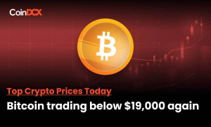 Top Crypto Prices Today: Bitcoin Price below $19,000 again, Ethereum under $1300, Quant (QNT) biggest gainer