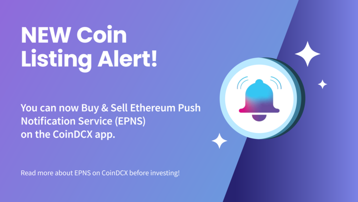 What is Ethereum Push Notification Service token? How to buy EPNS token in India?