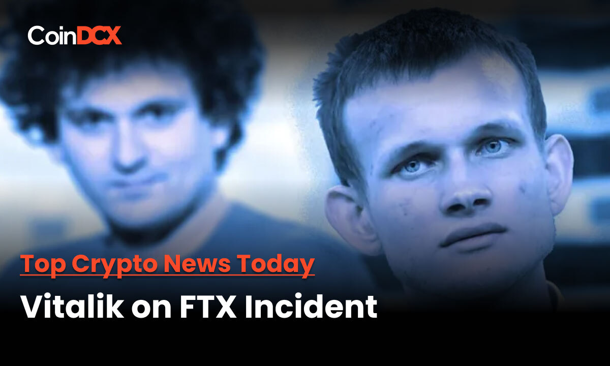 The FTX Fiasco Has Some Teachings For Crypto, Says Ethereum CEO Vitalik Buterin
