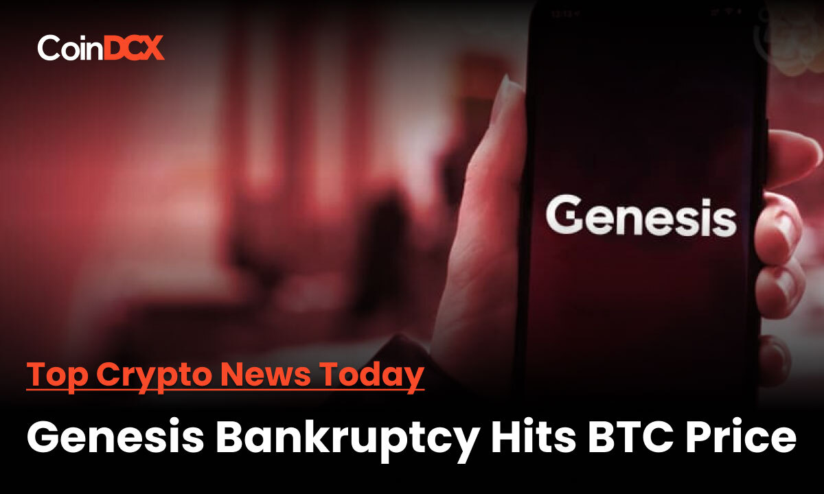 Top Crypto News: Genesis Bankruptcy Rumor Drives BTC To New Lower Dip