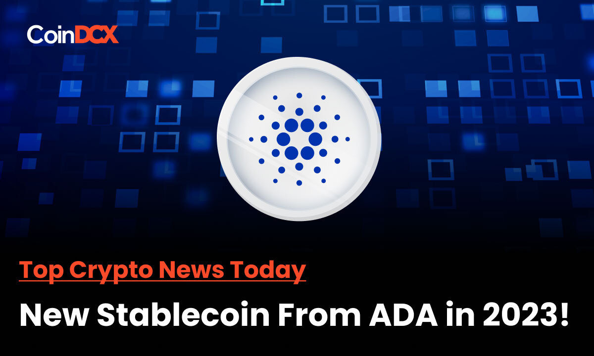 New Stable coin Is In The Making From Cardano in 2023!