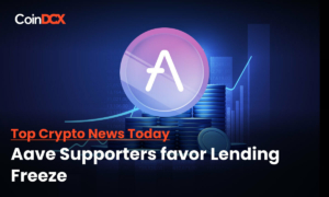 Top Crypto News: Aave members voted in favor of freezing Ethereum assets as security concerns loom over.