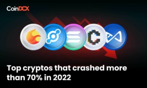 Top 10 cryptos that crashed more than 70% in 2022