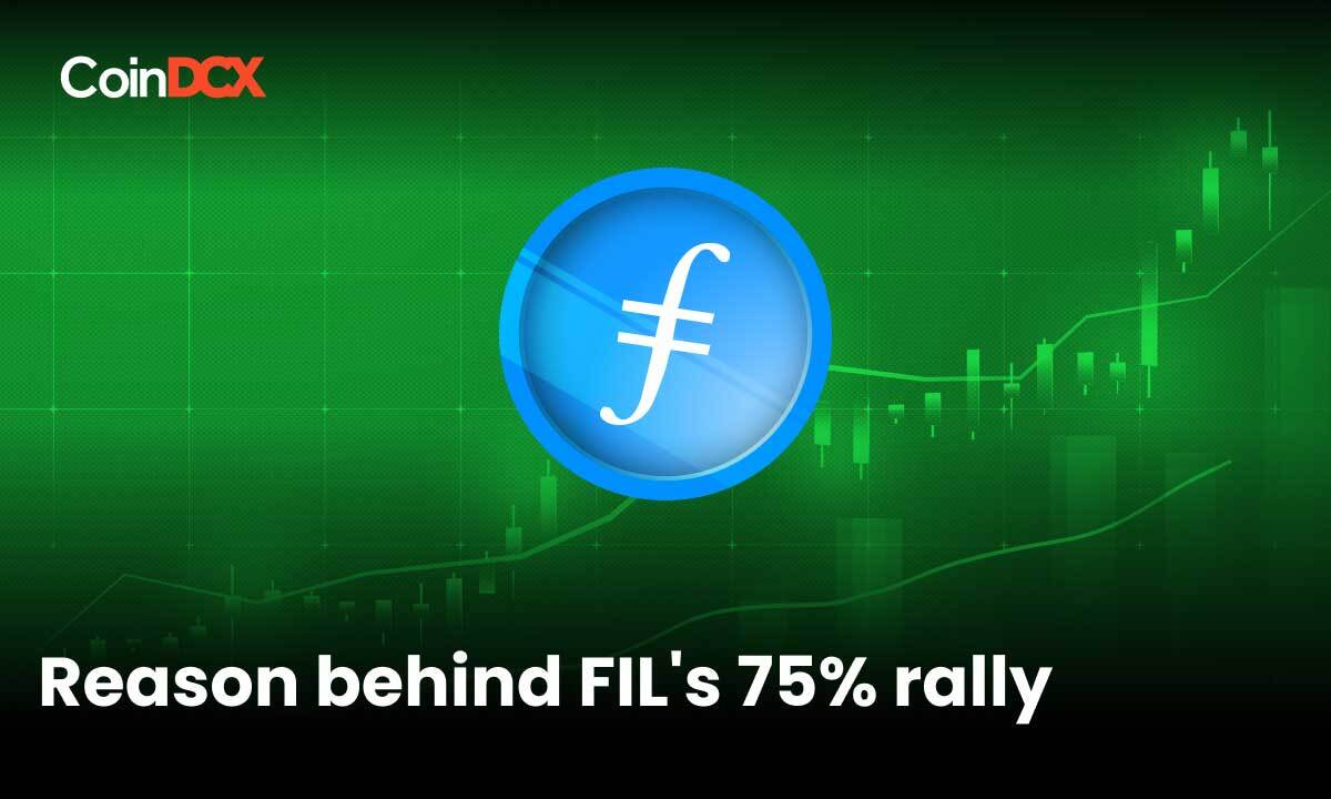 Why did Filecoin Price rise by 75% in the past week?