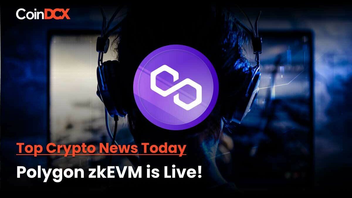 Ethereum's Vitalik Sends First Transaction as Polygon zkEVM Mainnet Beta Has Been Launched