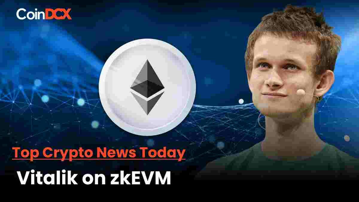 ETH Founder Vitalik Buterin says zkEVM can solve Ethereum's Verification Problem