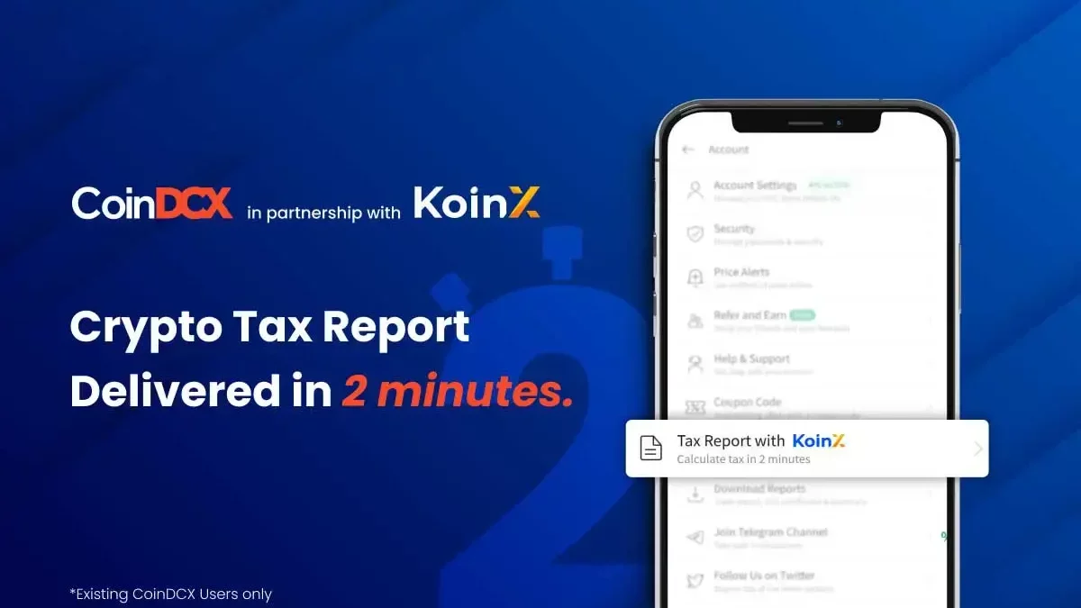 CoinDCX Tax Reporting