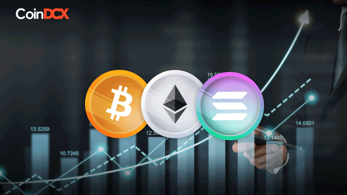 Crypto Price Today: BTC Price is Up by 6.19%, ETH Price is by 3.75%, SOL Price by 4.49%